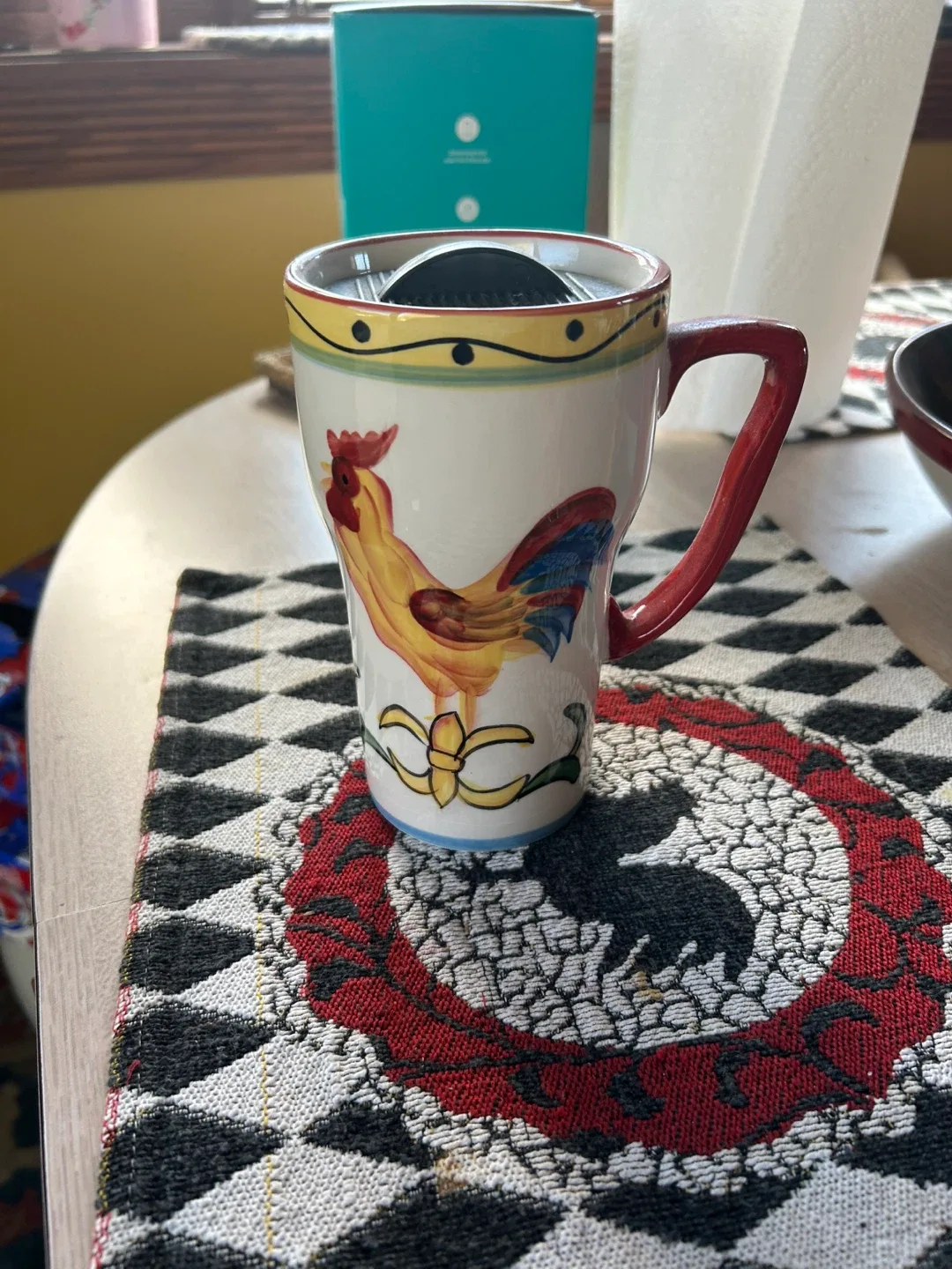 Rooster Ceramic Mug image indicator(3)