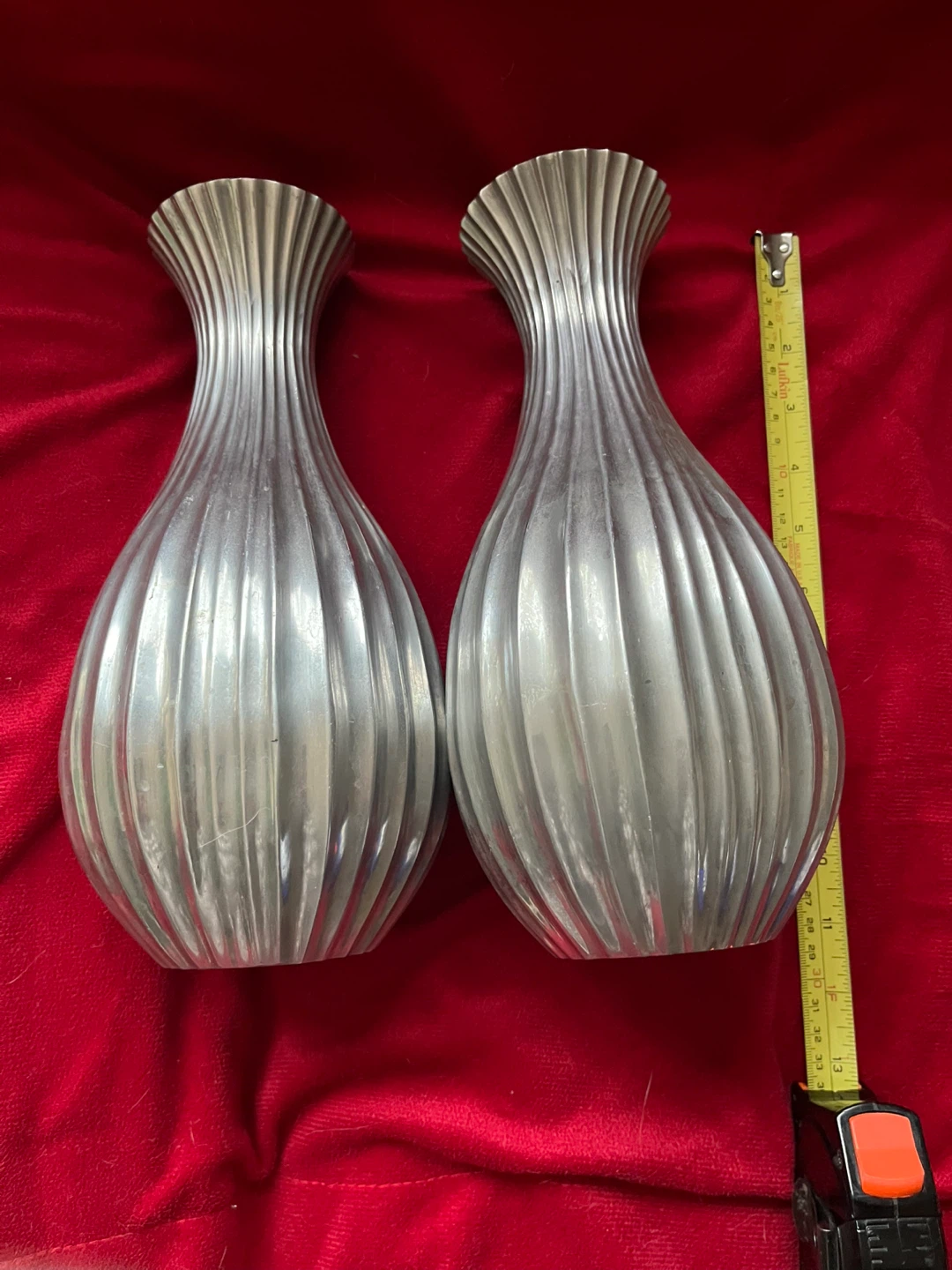 Metal Silver Vases