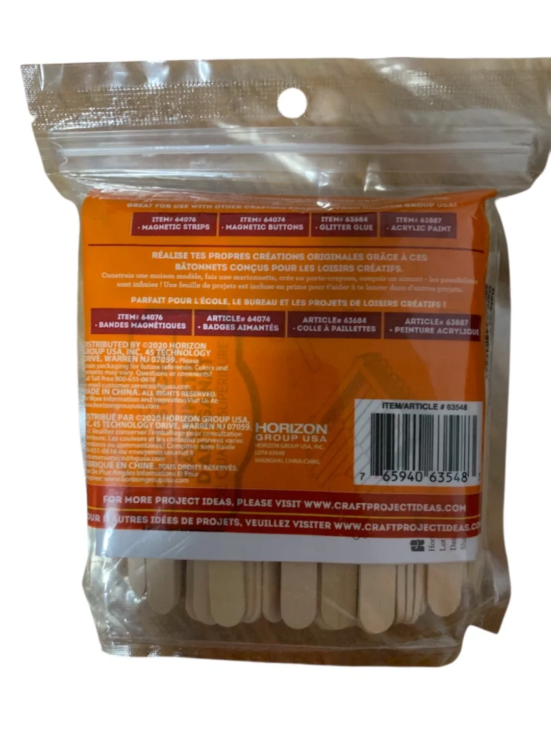 Premium Quality Craft Sticks – 150 Pack image indicator(2)