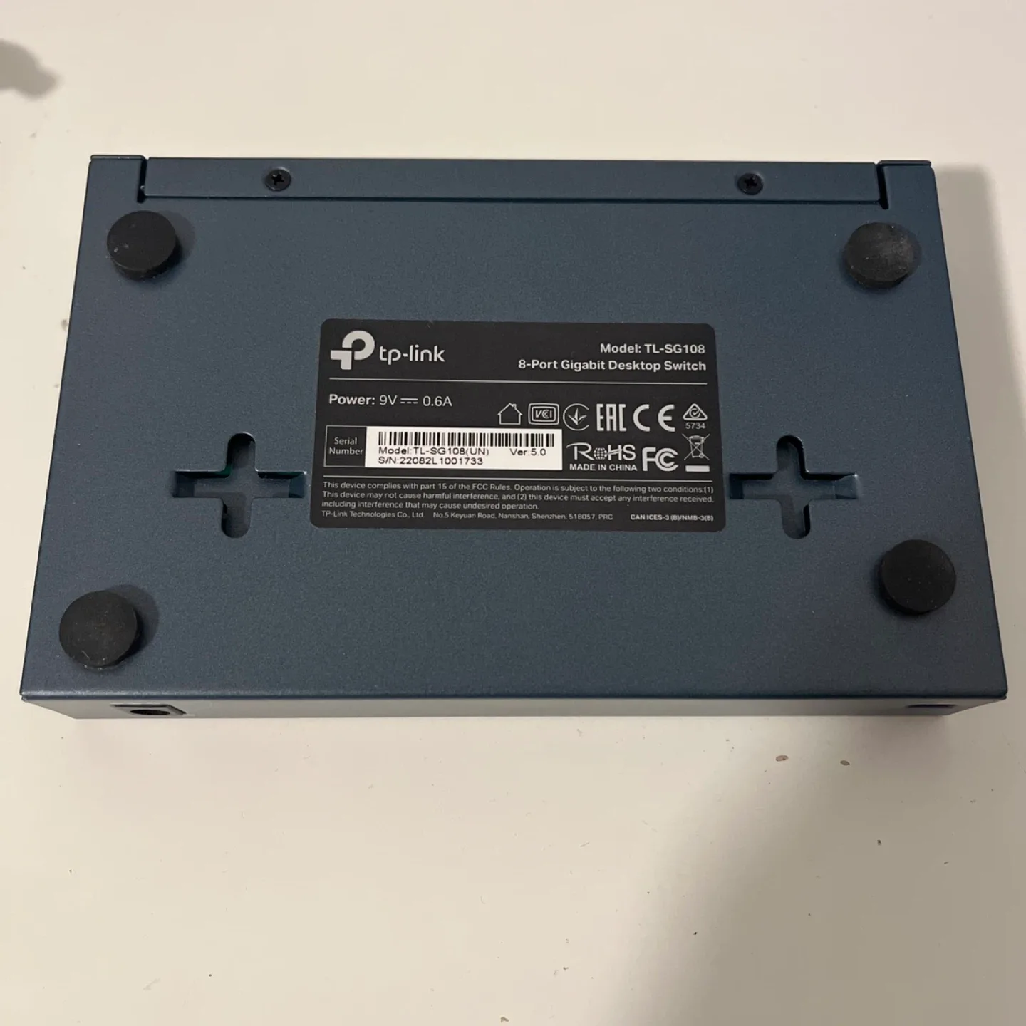 TP-Link TL-SG108 8-Port Gigabit Desktop Switch image indicator(2)