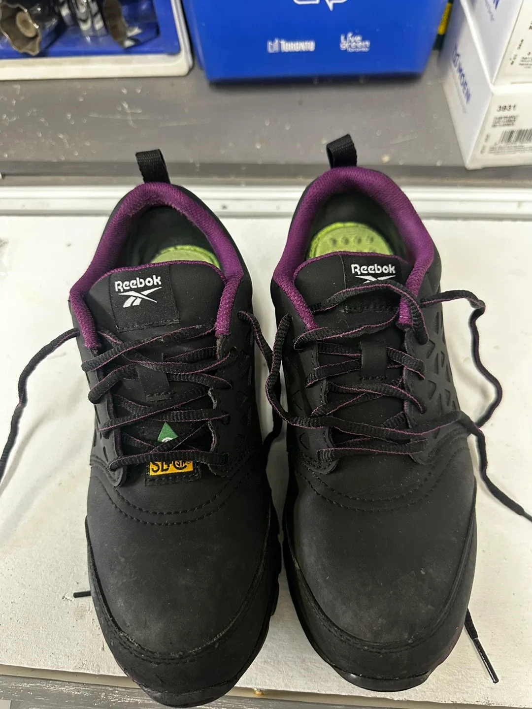 Reebok Black Safety Shoes