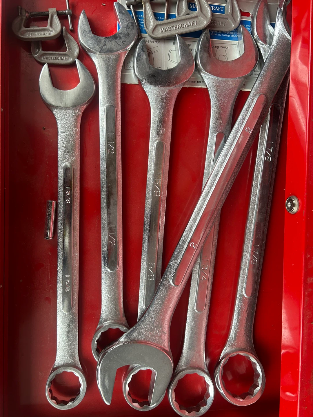 Mastercraft Wrench Set