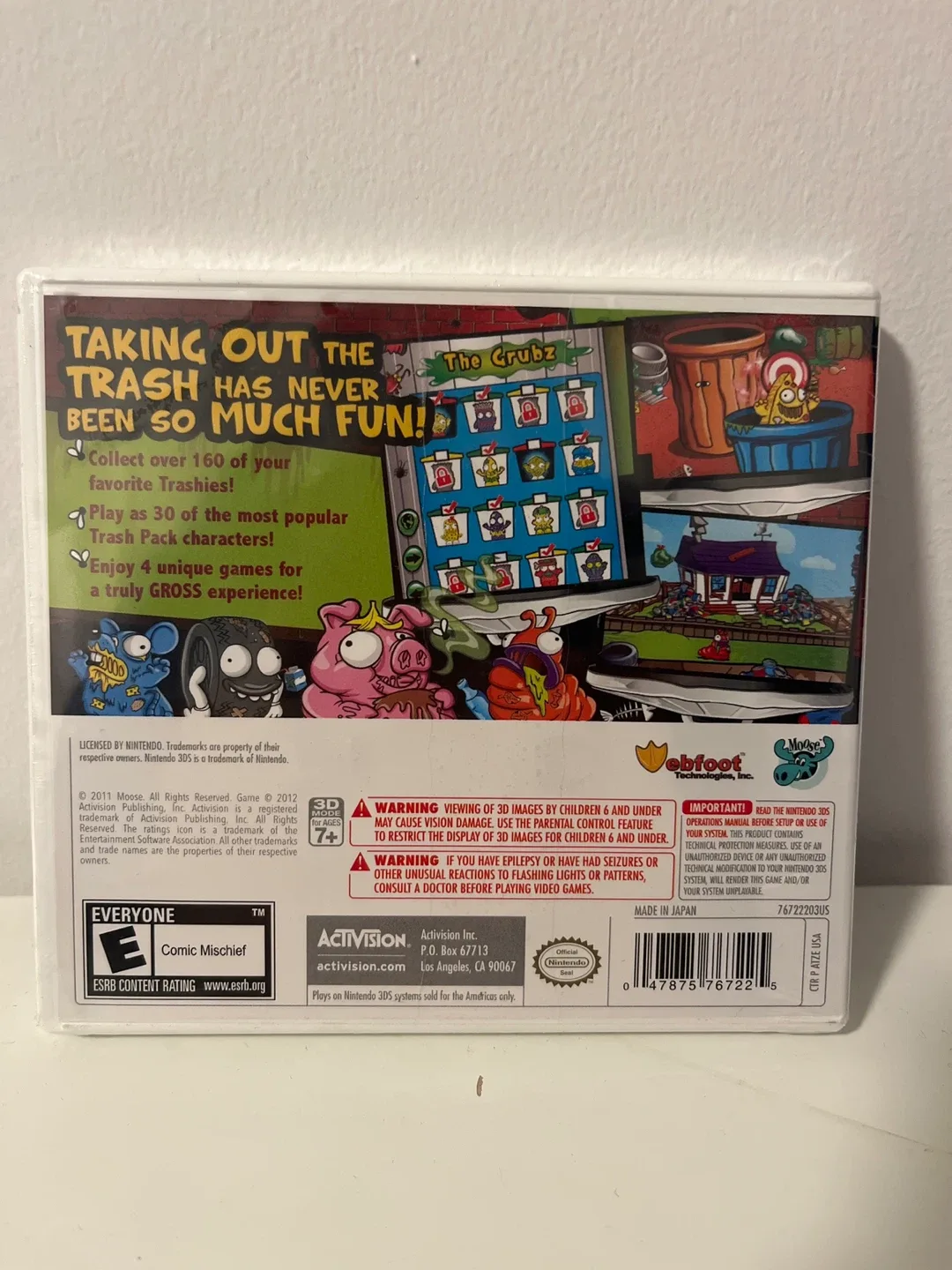 New The Trash Pack Nintendo 3DS Game image indicator(2)