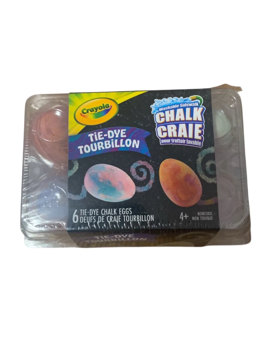 Crayola Tie-Dye Chalk Eggs – 6-Pack image indicator(2)