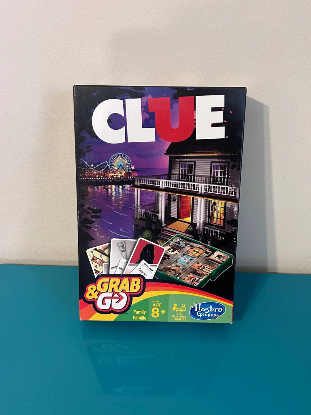🕵️‍♀️ NEW Clue Grab & Go Board Game