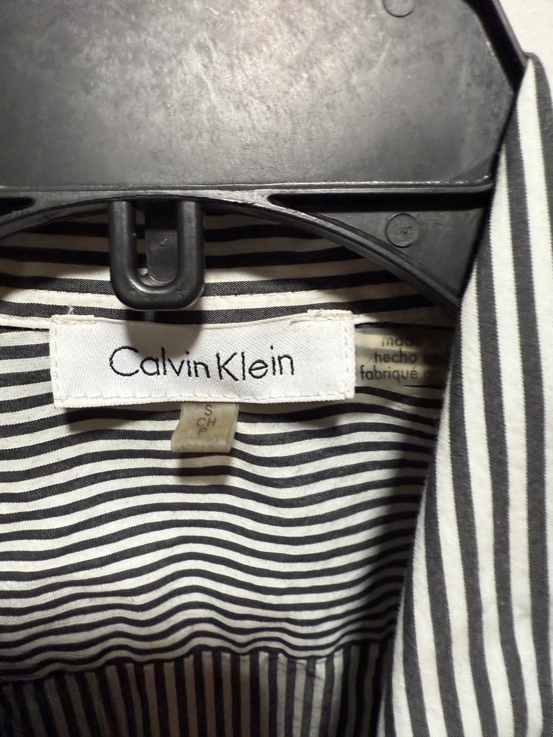 Calvin Klein Striped Shirt Size S - photo 2