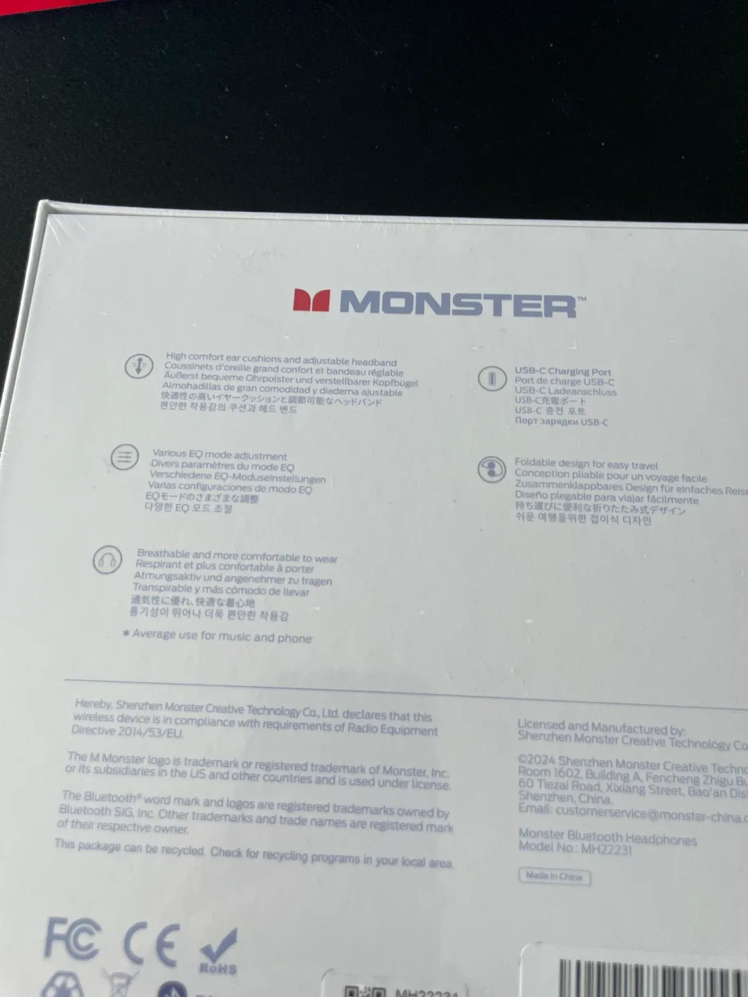 Monster Persona 3rd ANC Wireless Headphones - New! image indicator(2)