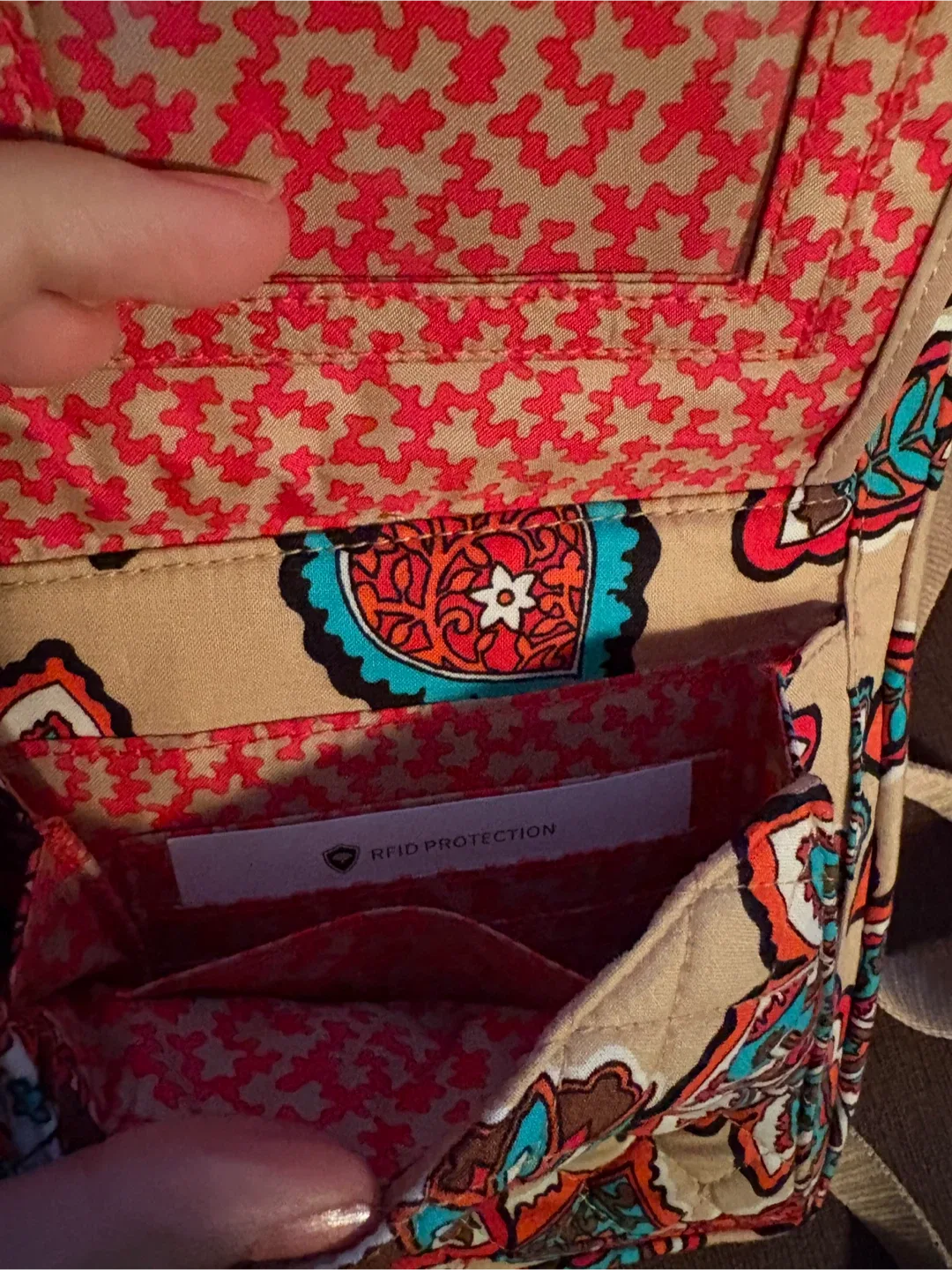 Vera Bradley Quilted Crossbody Bag image indicator(3)