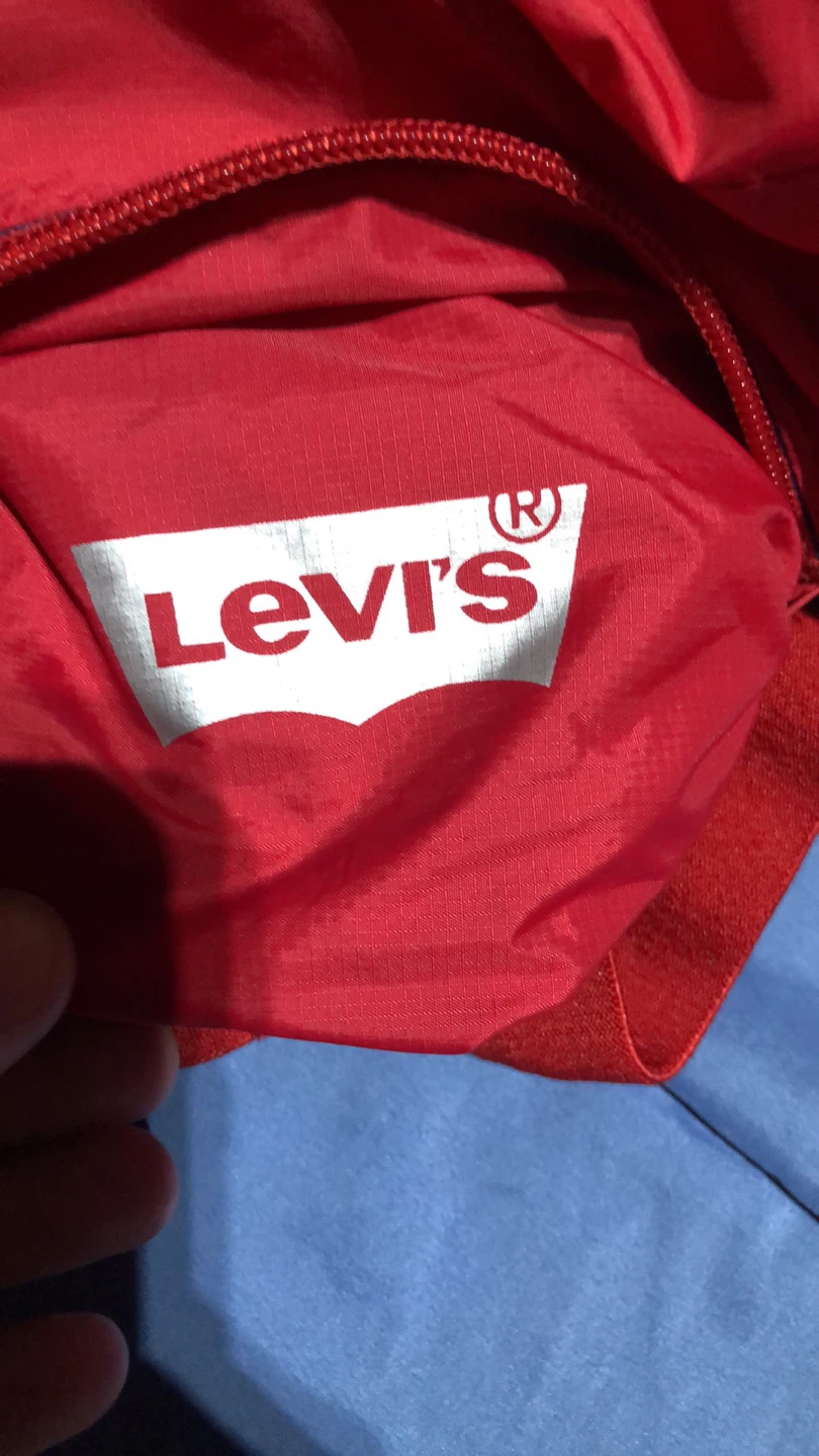 Levi's Red Packable Water Resistant Jacket - photo 4