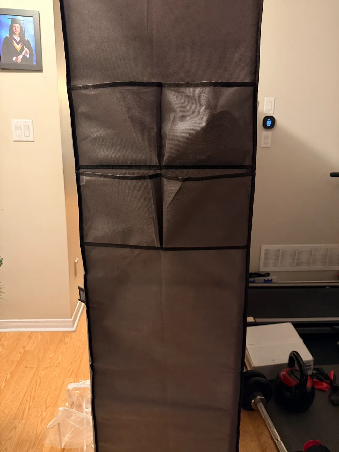 Portable Wardrobe Closet with Shelves image indicator(4)