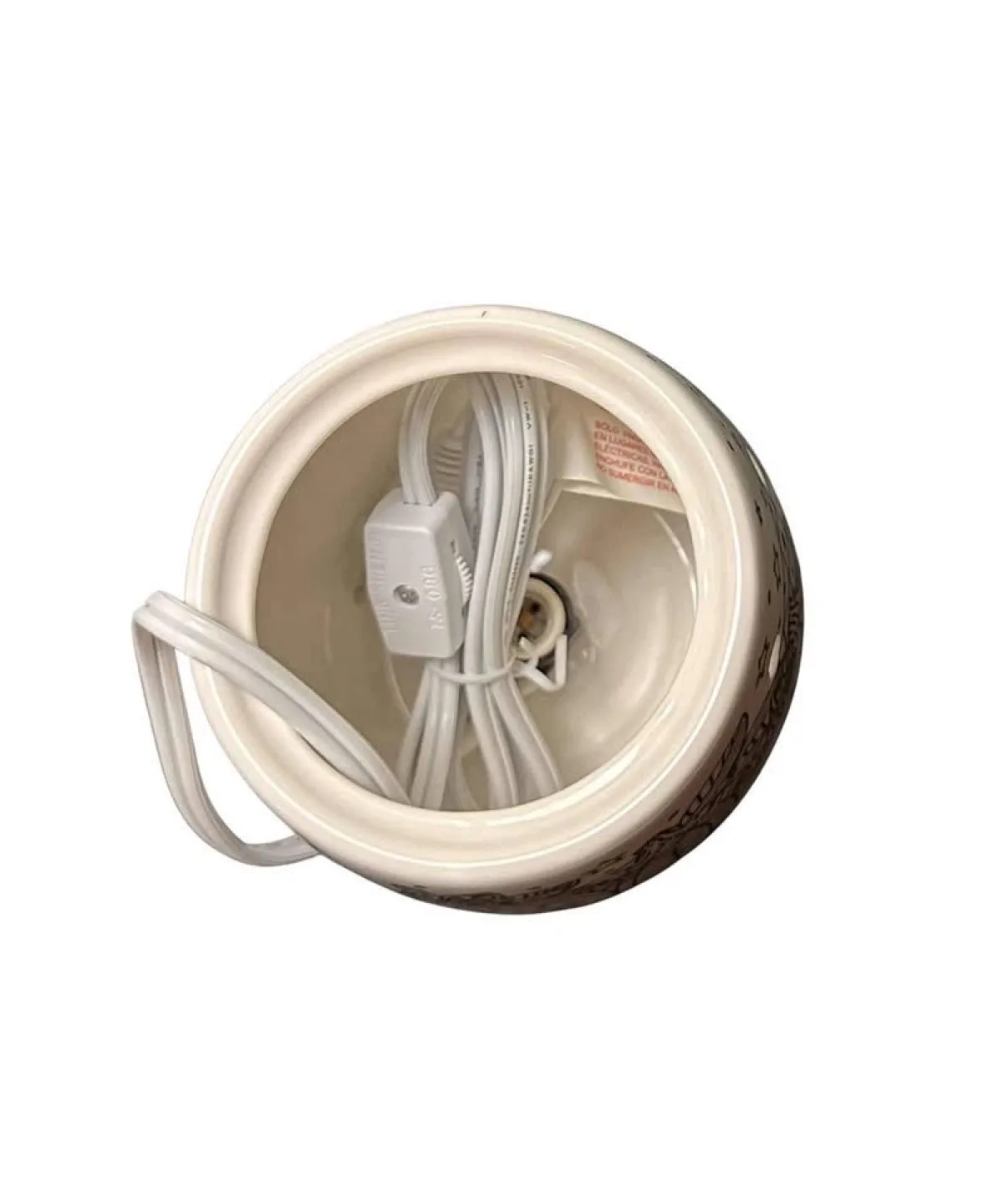 Authentic Scentsy Ceramic Wax Warmer image indicator(2)