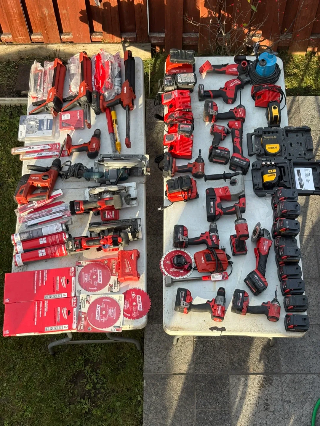 Milwaukee & DeWalt Power Tools image indicator(9)