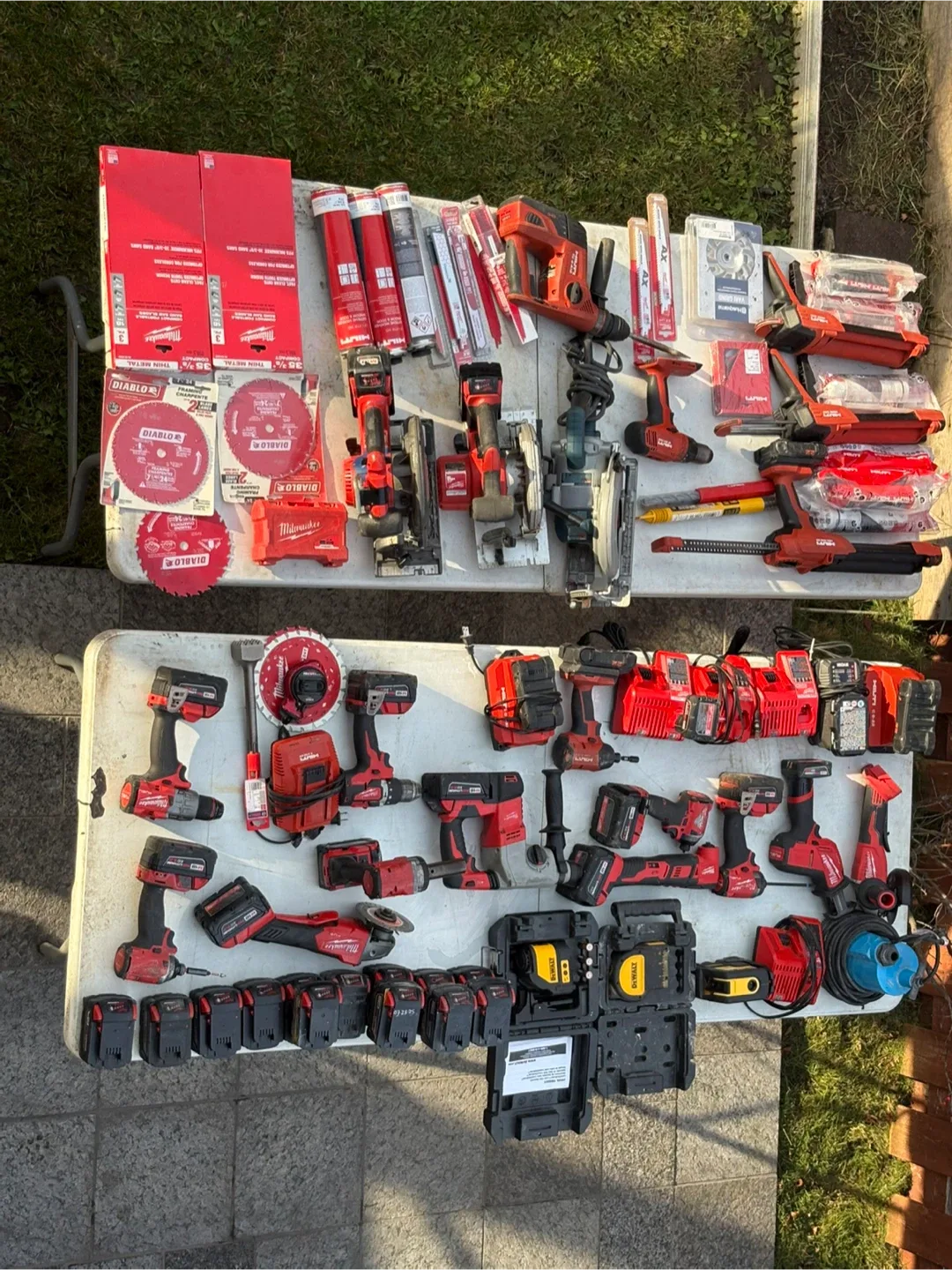 Milwaukee & DeWalt Power Tools image indicator(10)