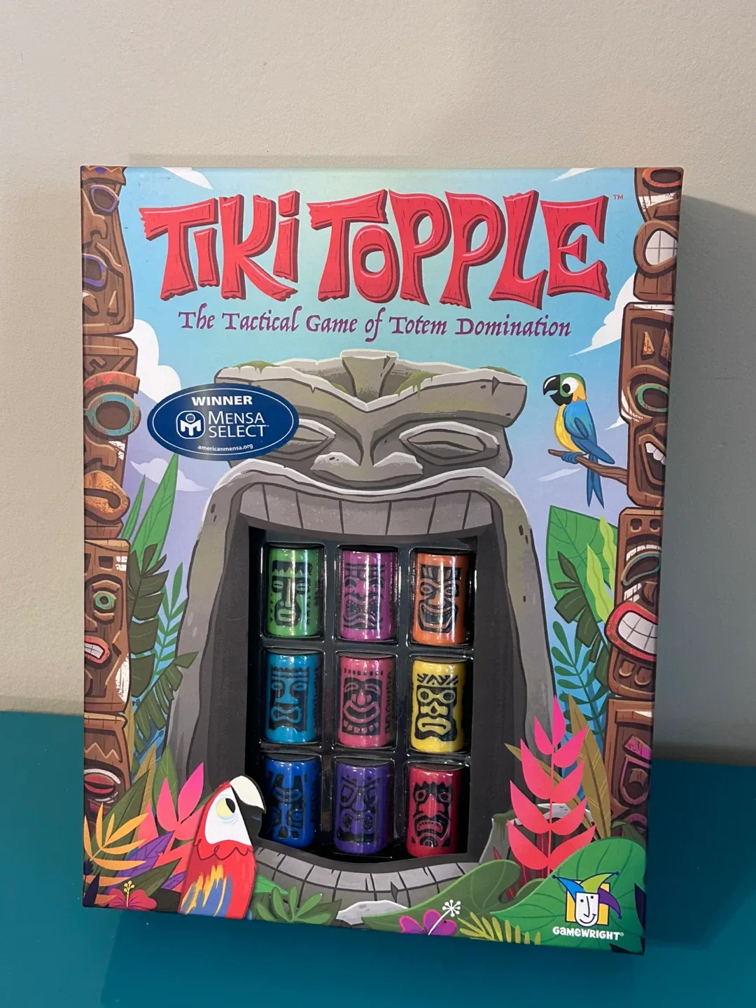 🌺NEW Tiki Topple Board Game