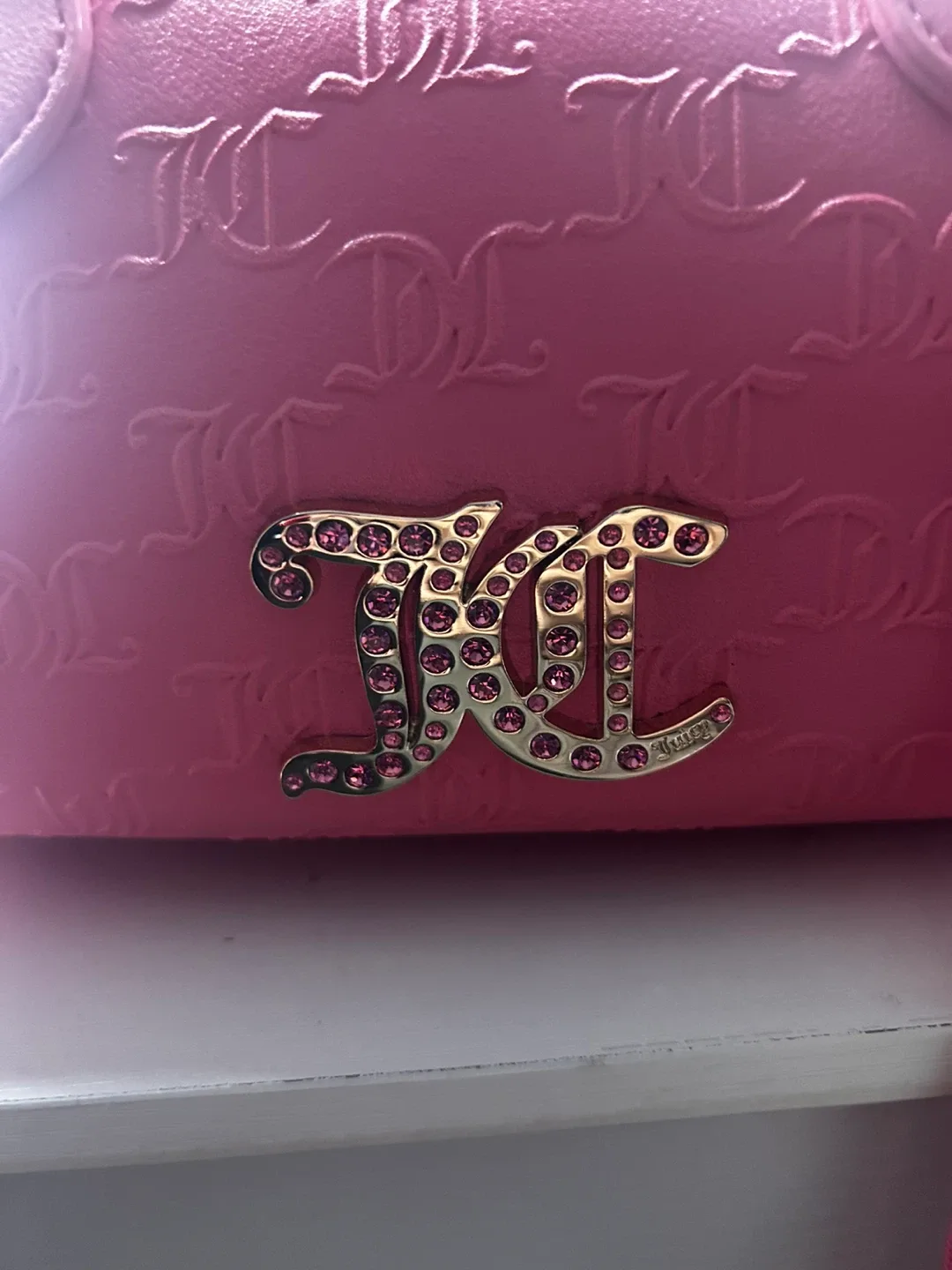 NWT Juicy Couture Pink Mini Satchel image indicator(6)