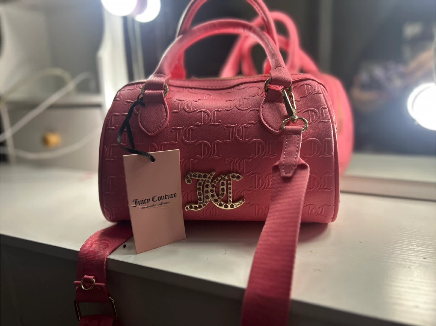 NWT Juicy Couture Pink Mini Satchel