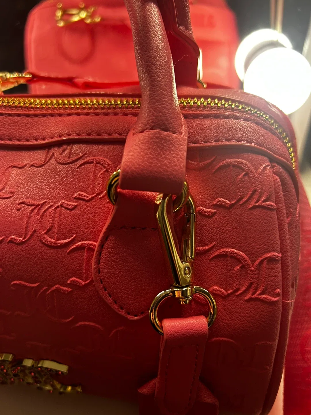 NWT Juicy Couture Pink Mini Satchel image indicator(5)