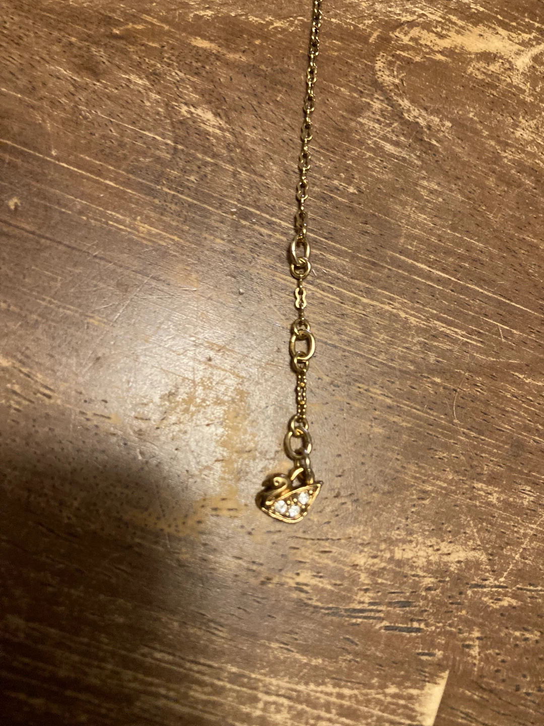 Swarovski Gold Plated Bracelet w/ 3 Crystals - photo 3