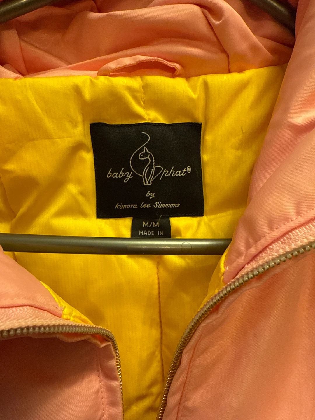 Baby Phat Pink Puffer Jacket - Size M - photo 3