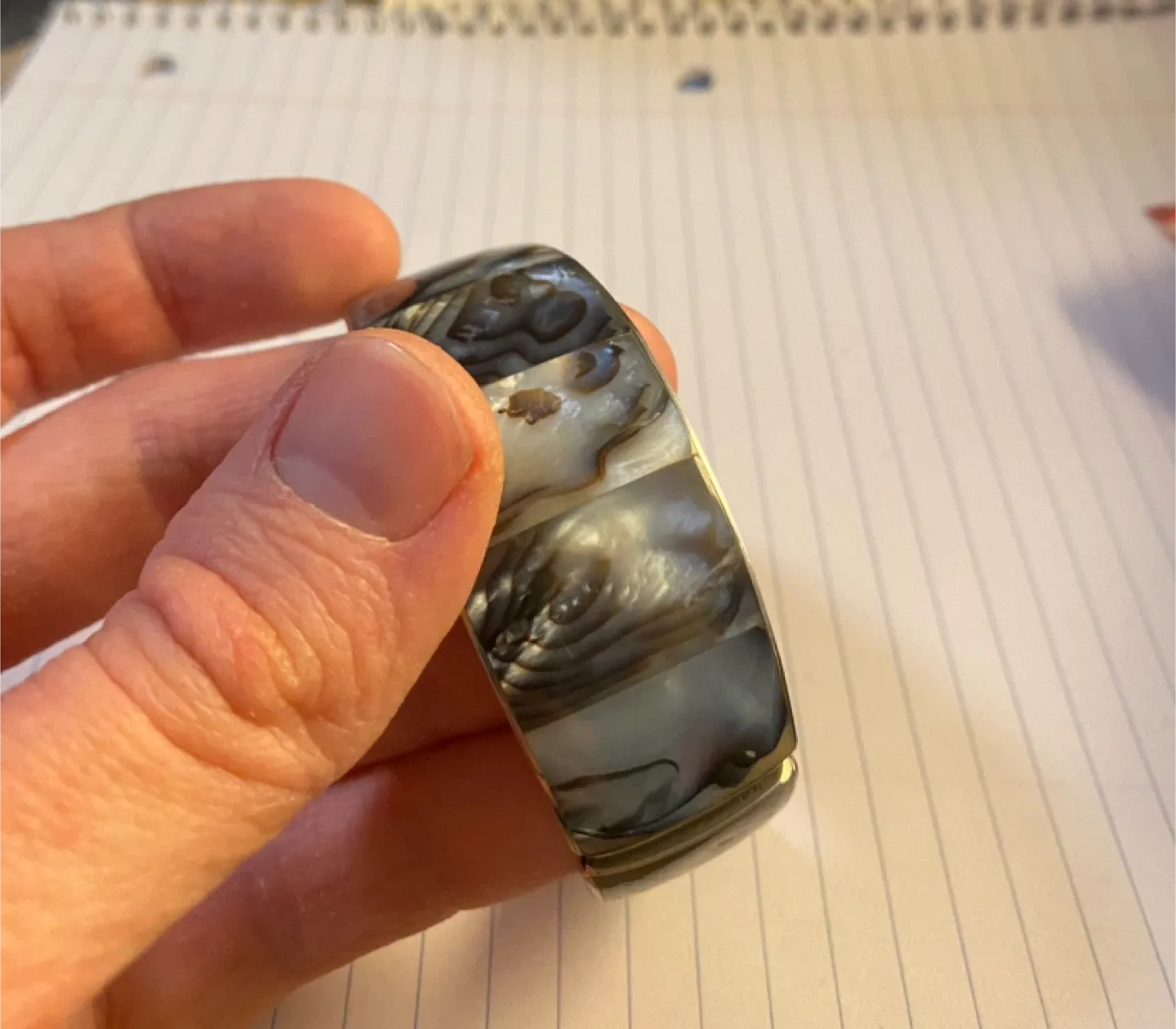 Bangle Bracelet - Mother of Pearl image indicator(3)