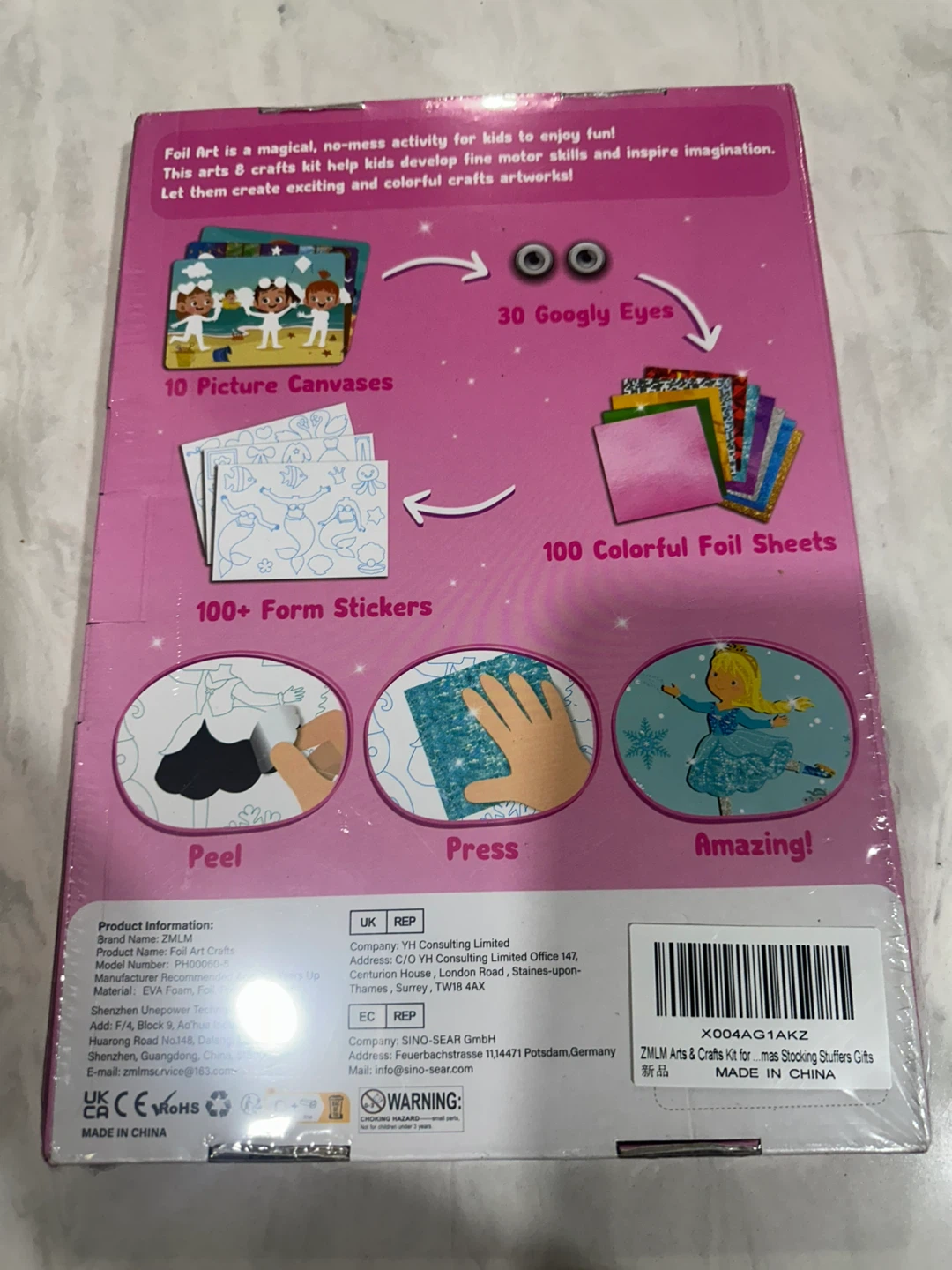 New ZMLM Foil Art Craft Kit - Dress Up - photo 2