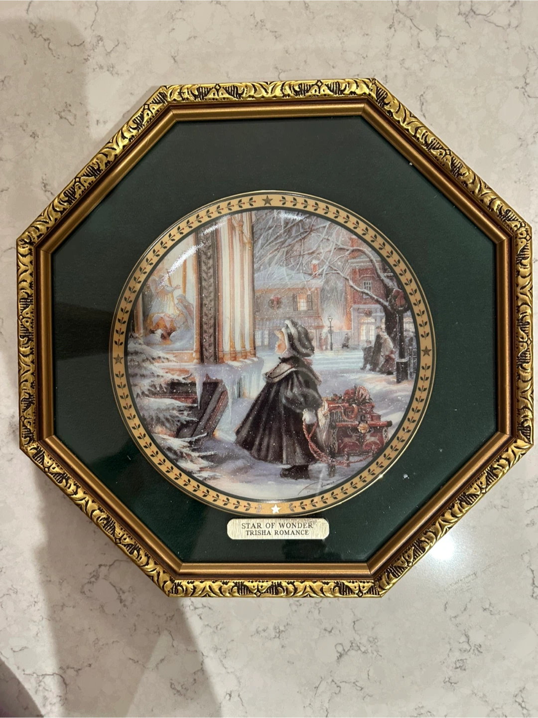 Trisha Romance Star of Wonder Plate