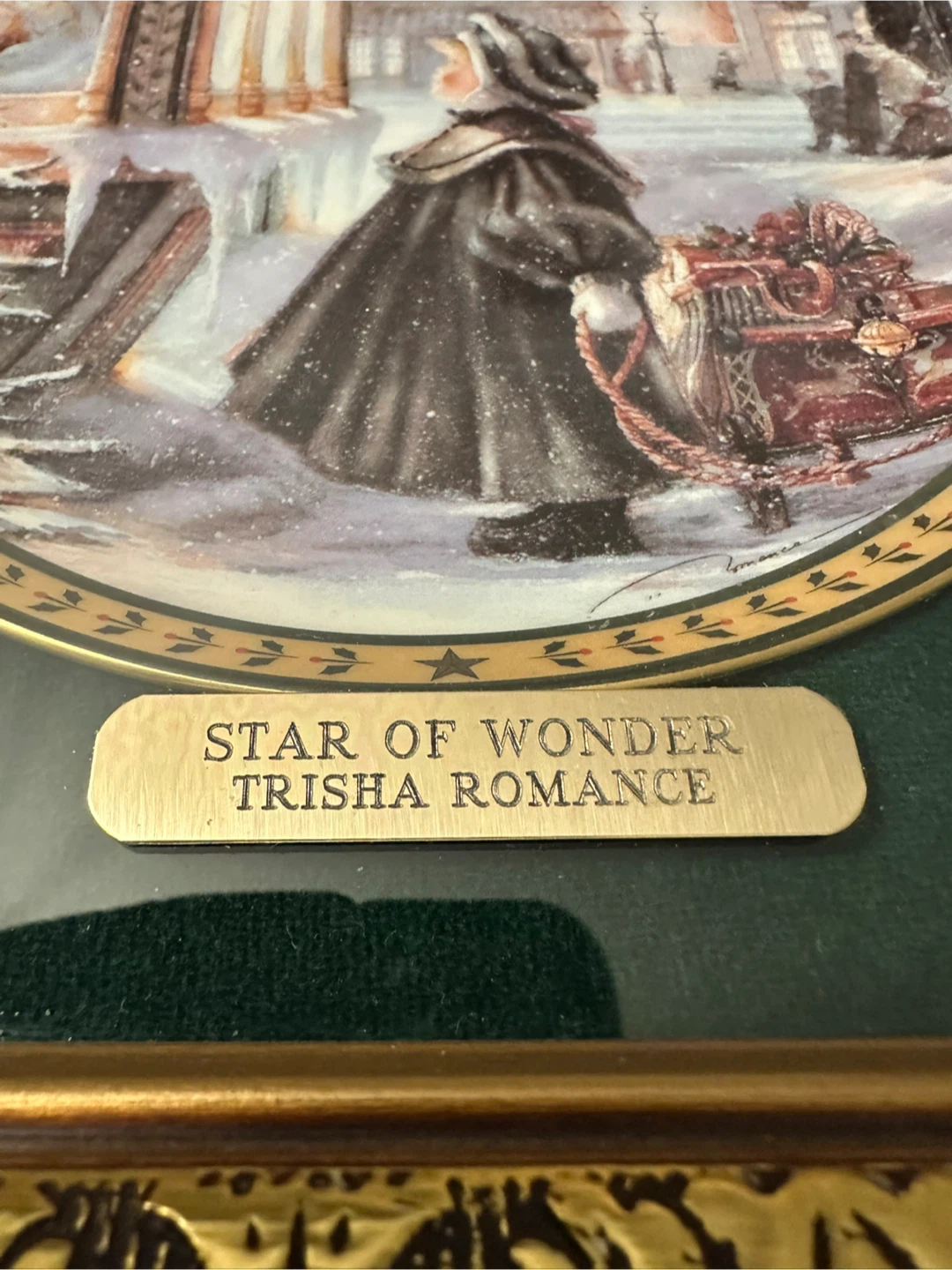 Trisha Romance Star of Wonder Plate - photo 2