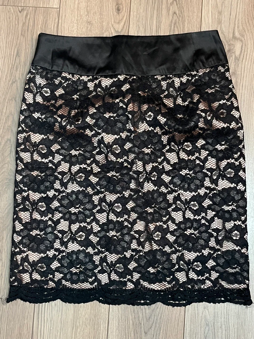 xxi Black Lace Skirt - Size M