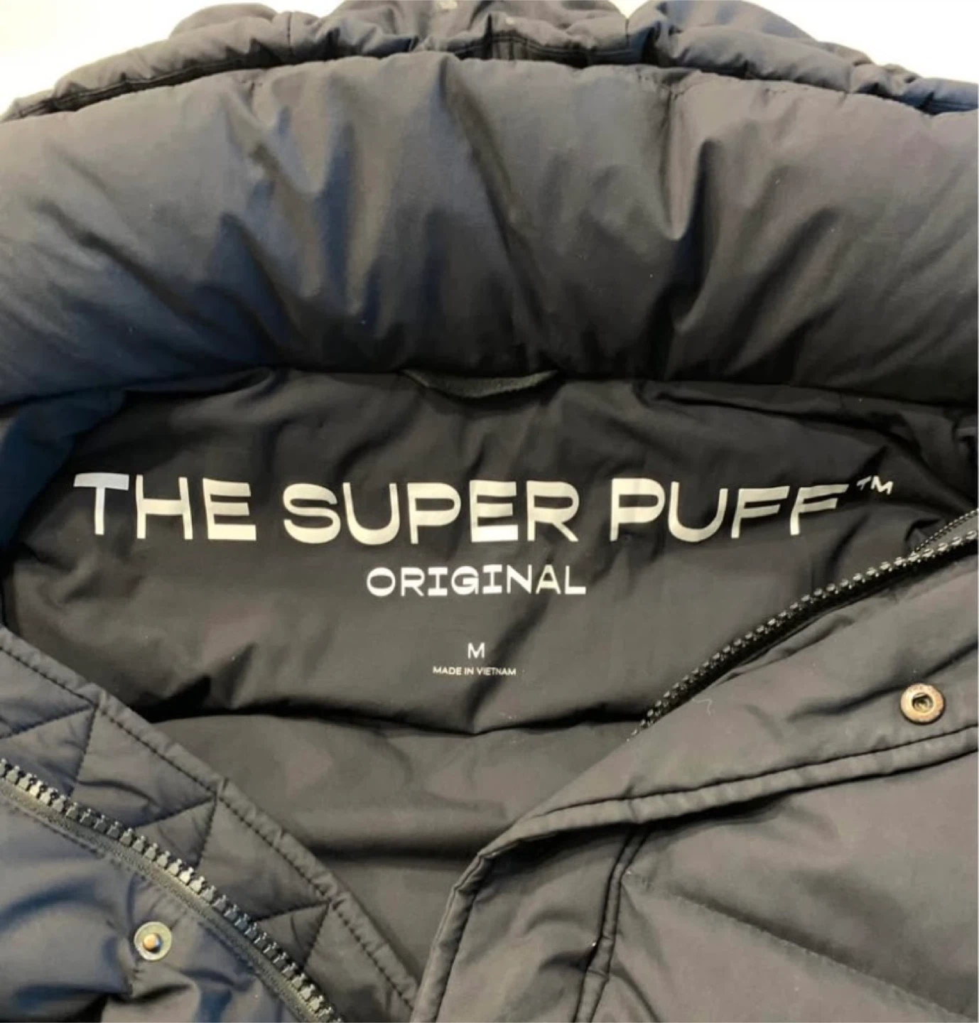 Super Puff Original Black Jacket - Size M - photo 3