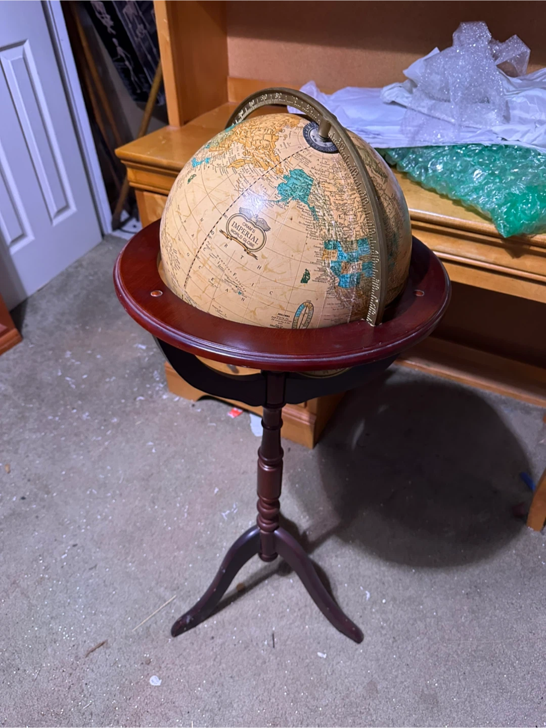 Imperial World Globe on Stand - photo 2