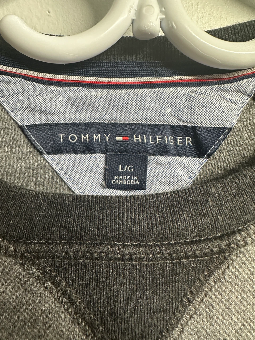 Tommy Hilfiger Grey Sweatshirt - Size L - photo 2