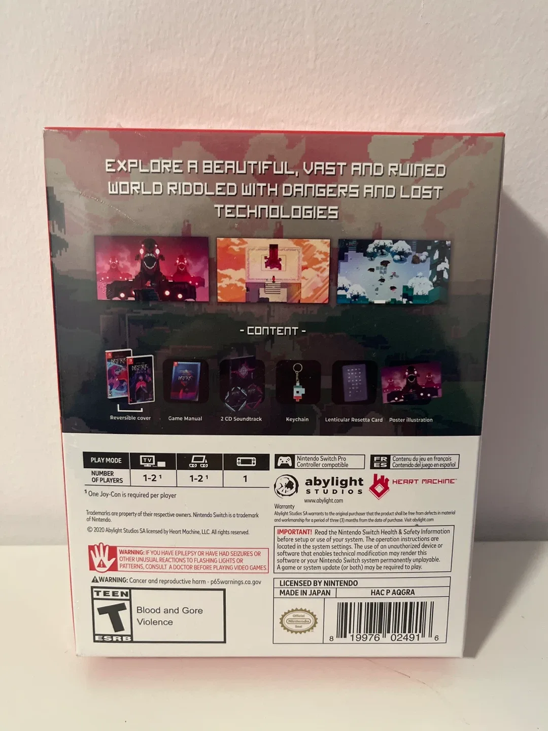New Hyper Light Drifter Special Edition Nintendo Switch Game image indicator(2)