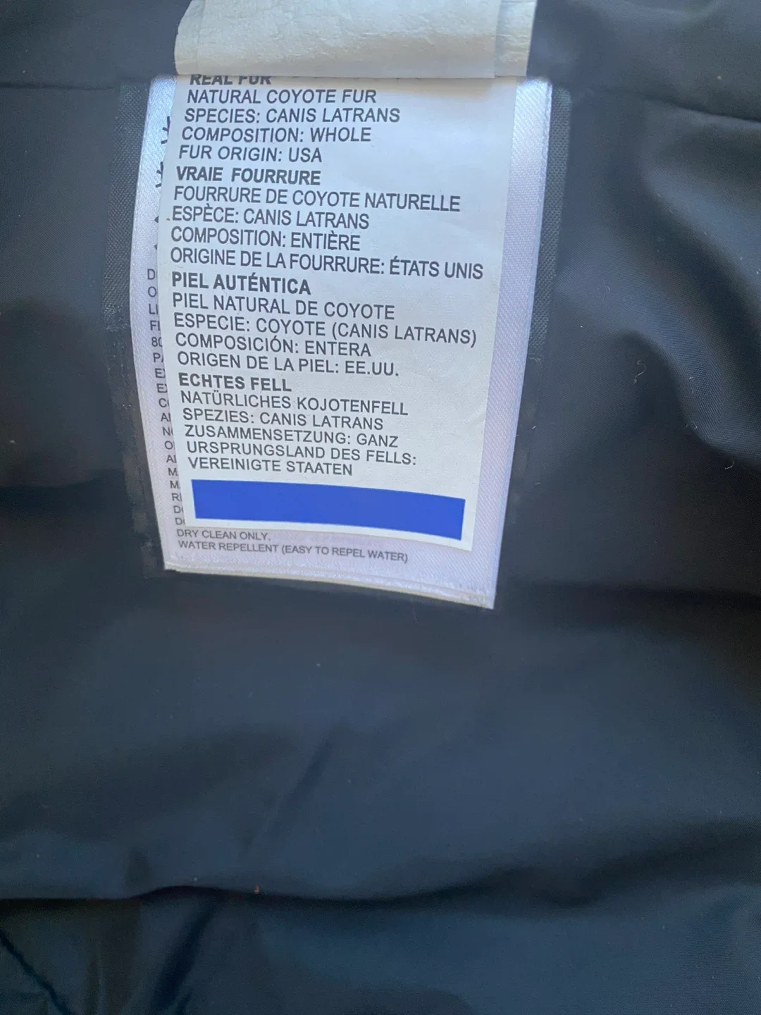 Canada Goose Navy Down Parka - Size M image indicator(4)