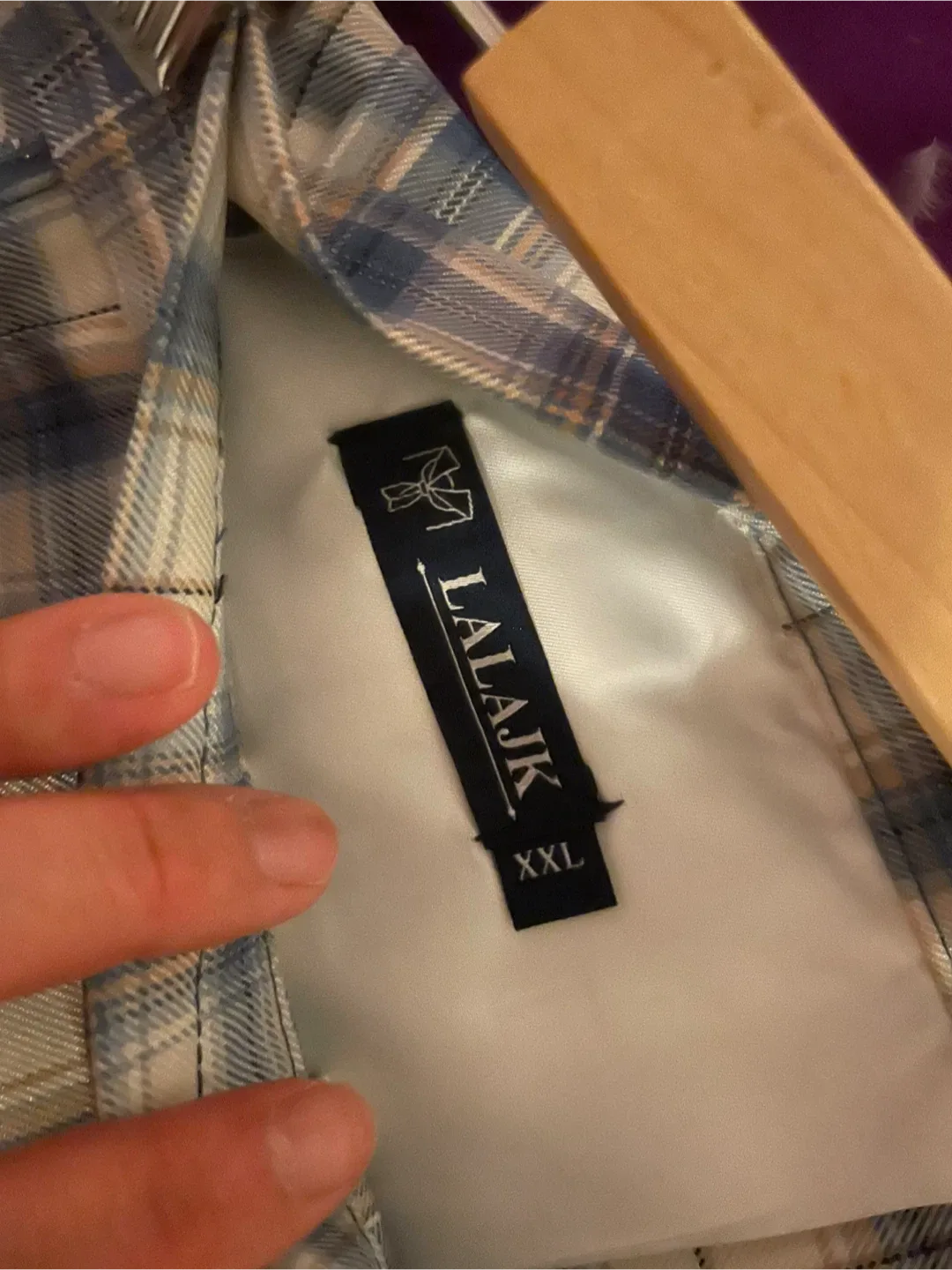 Blue Plaid Pleated Skirt(give a shirt as freebie) image indicator(4)