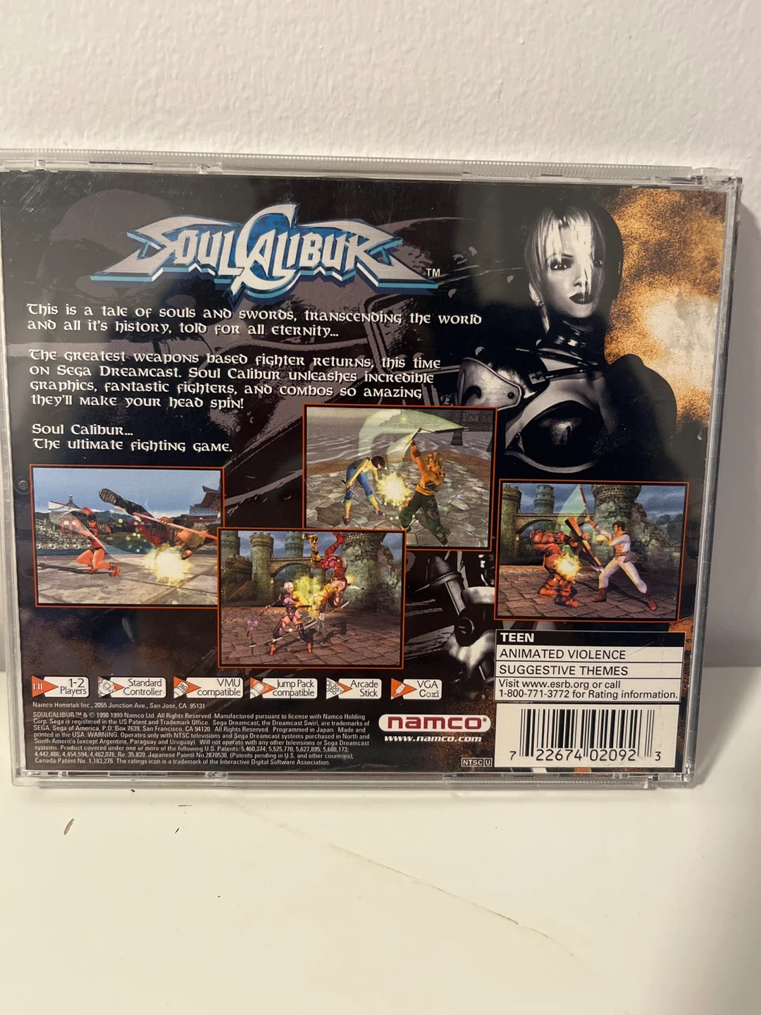 Soul Calibur for Sega Dreamcast - photo 2