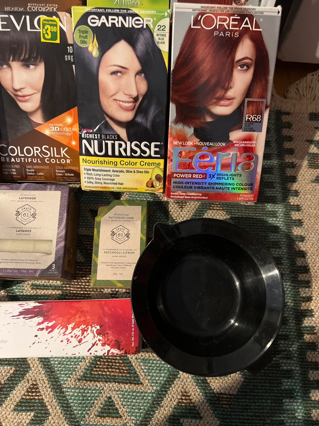Hair Dye Lot: L'Oreal, Revlon, Garnier, Sparks + Soaps - photo 3