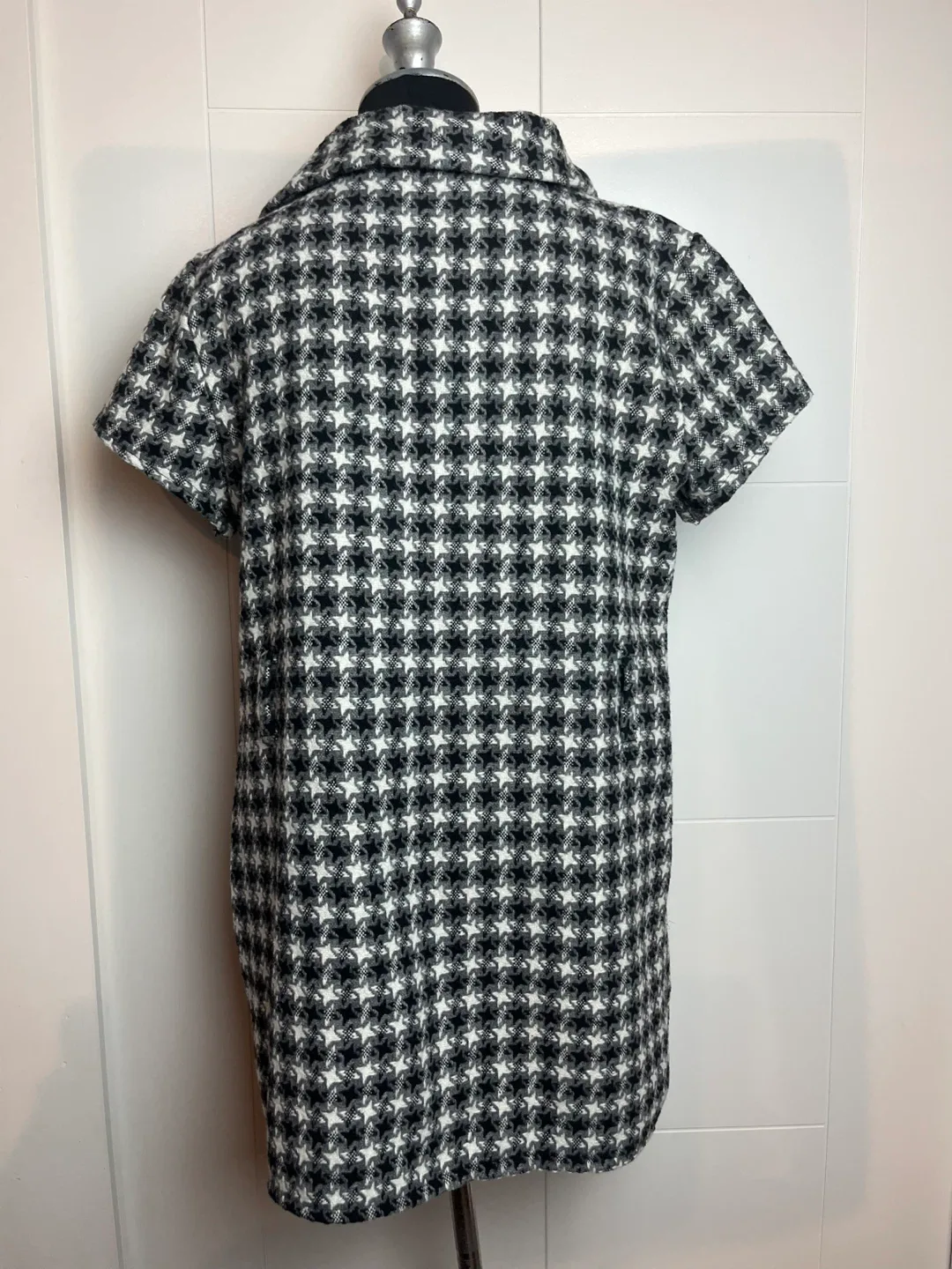 Houndstooth Short Sleeve Jacket image indicator(2)