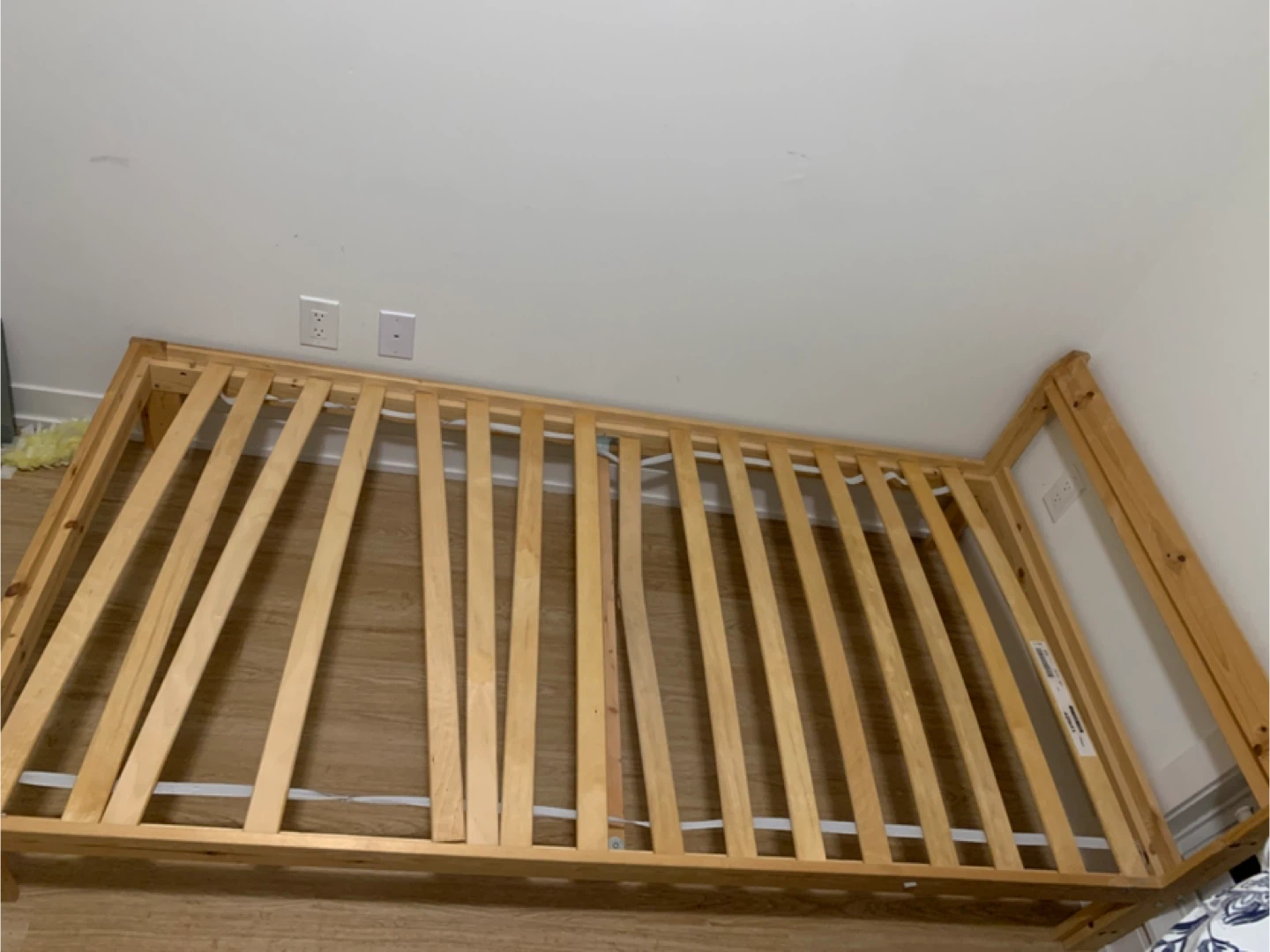 IKEA NEIDEN Bed Frame twin size with mattress - photo 3