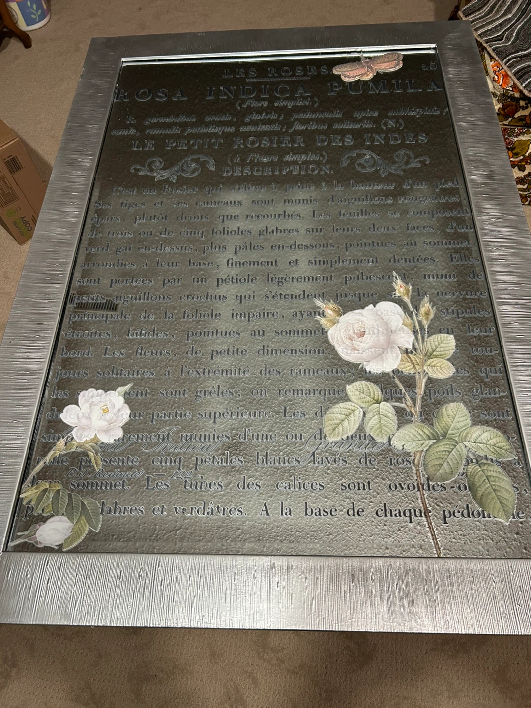 Floral Design Mirror