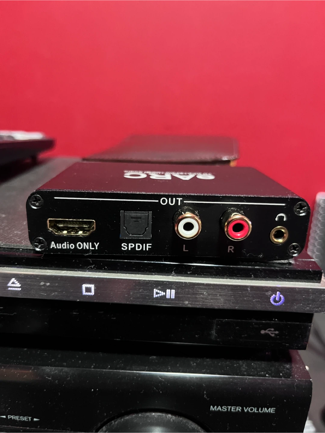 eARC to RCA+SPDIF HDMI Audio Adapter