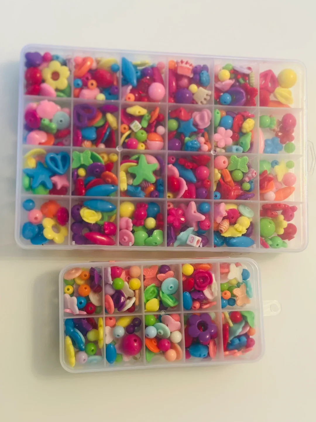 Beads in Storage Container