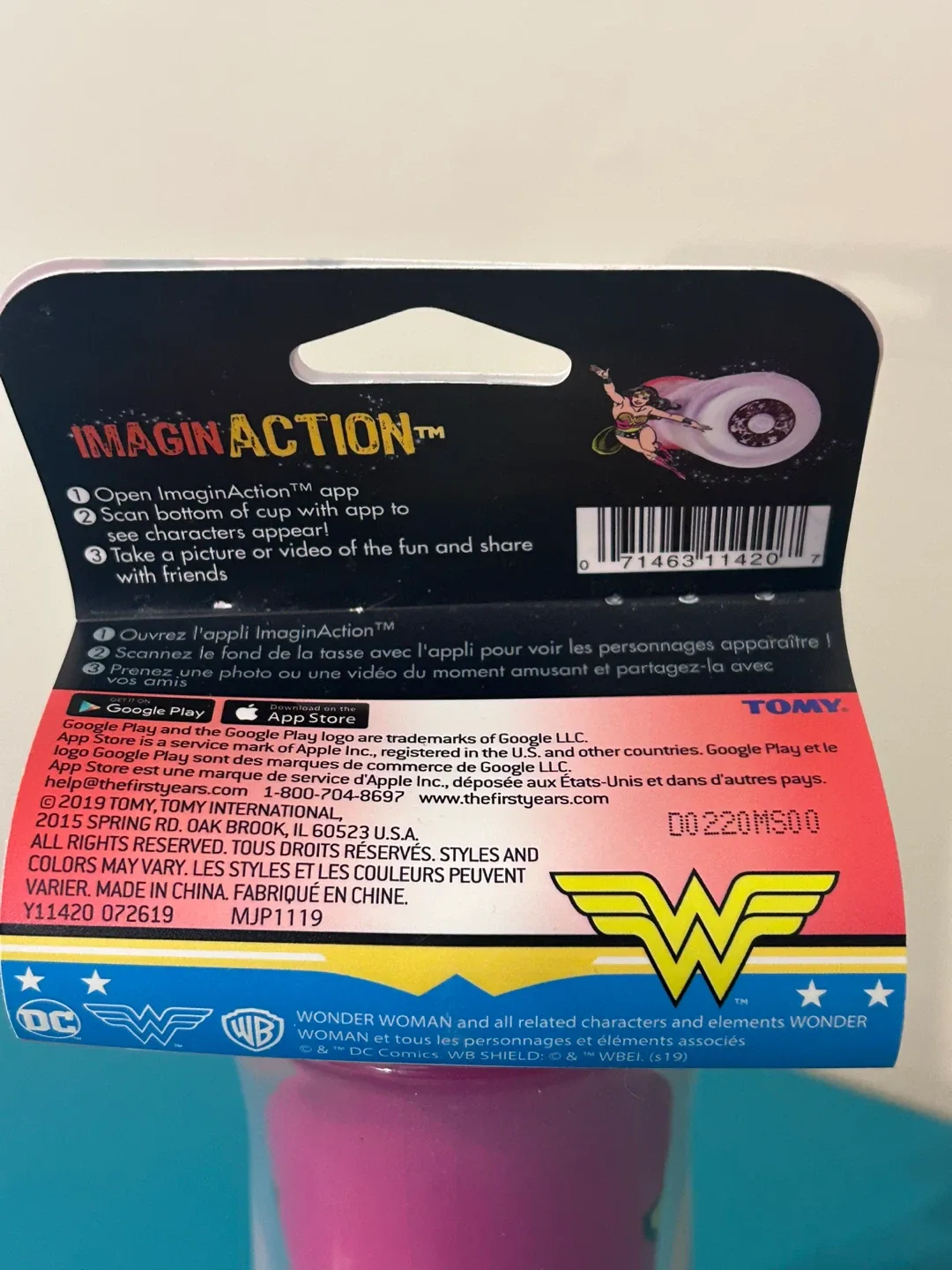 ✨NEW Wonder Woman Insulated Sippy Cup image indicator(4)