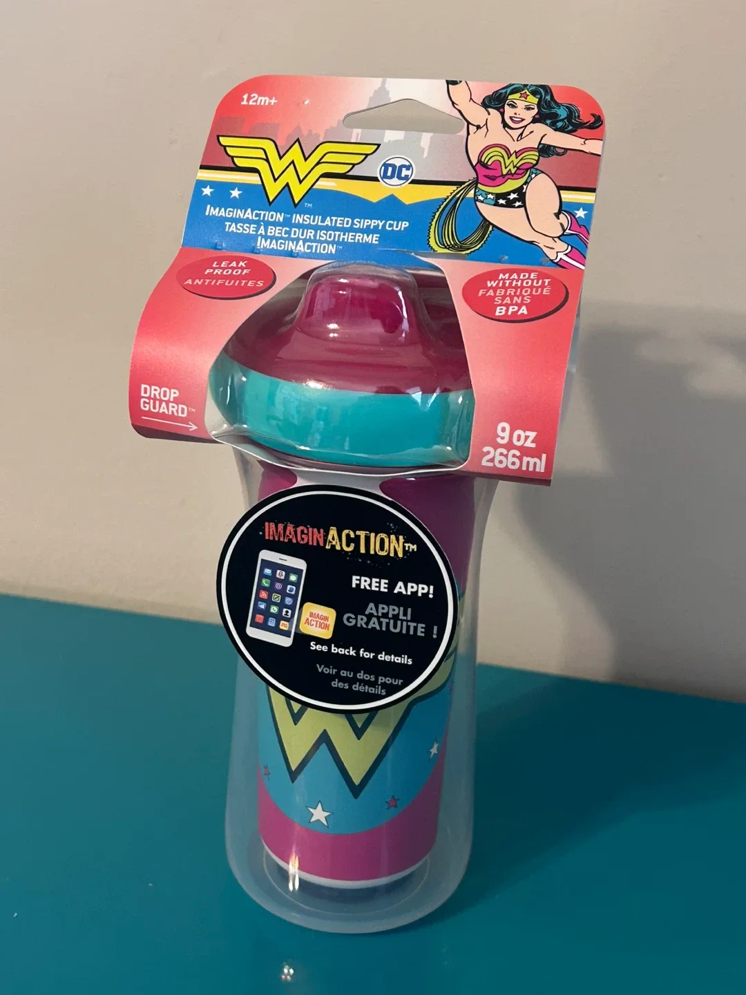 ✨NEW Wonder Woman Insulated Sippy Cup