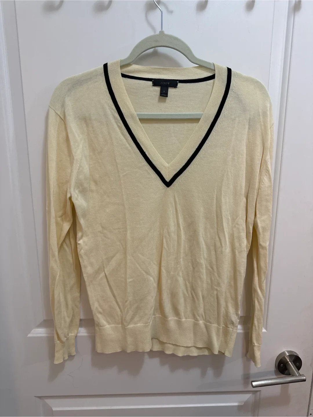 J. Crew V-Neck Sweater - Size Small thumbnail