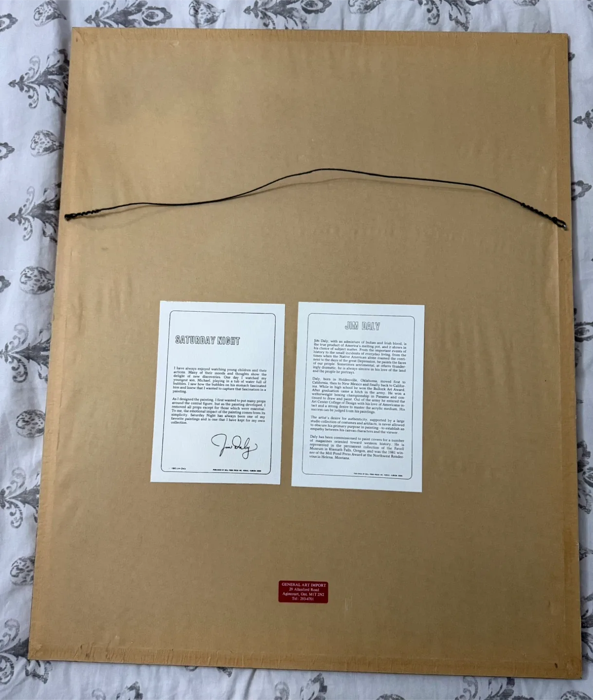 Jim Daly "Saturday Night" Framed Print image indicator(4)