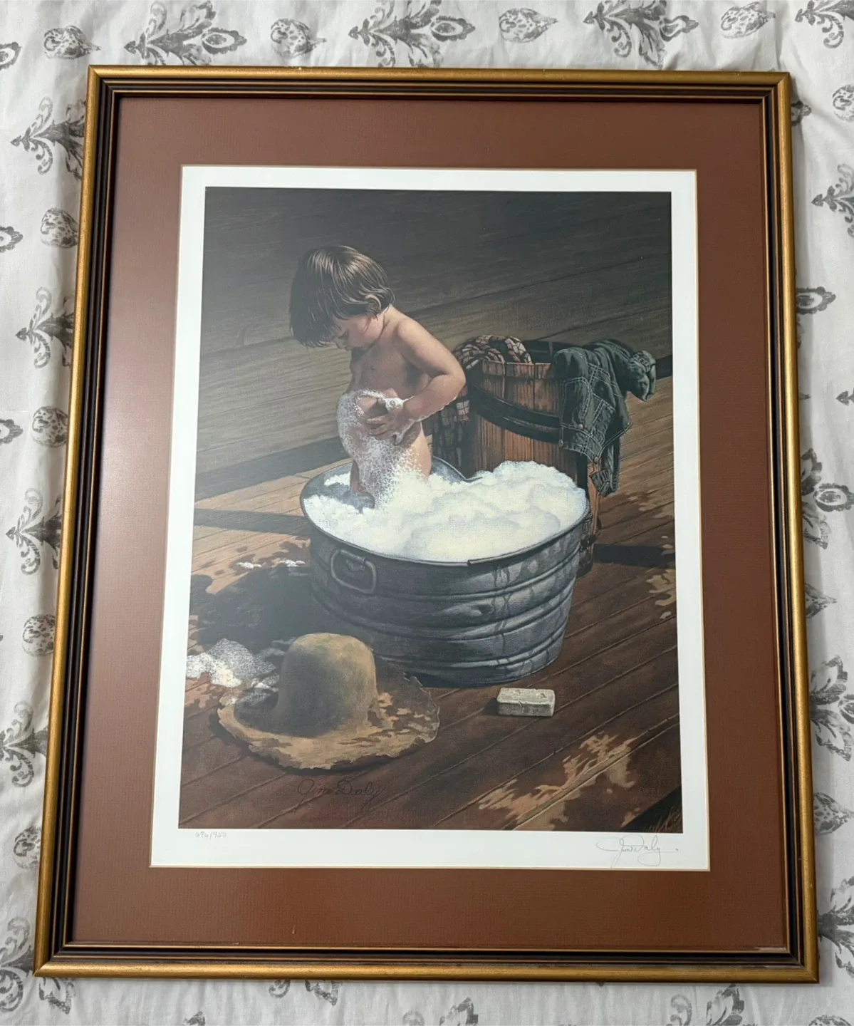 Jim Daly "Saturday Night" Framed Print image indicator(2)