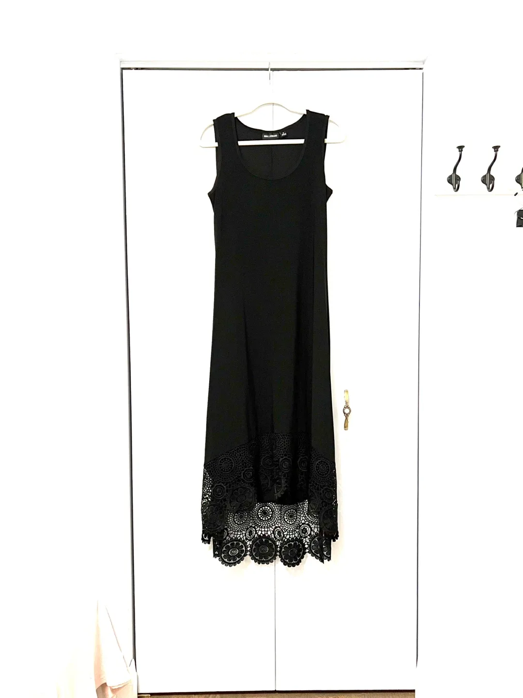 Nina Leonard Black Dress - Size M