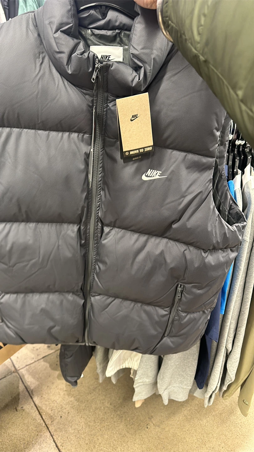 Nike Puffer Vest grey colour - Size XL