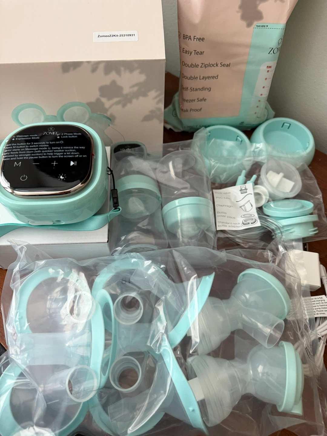 New Zomee Z2 Double Electric Breast Pump - photo 2