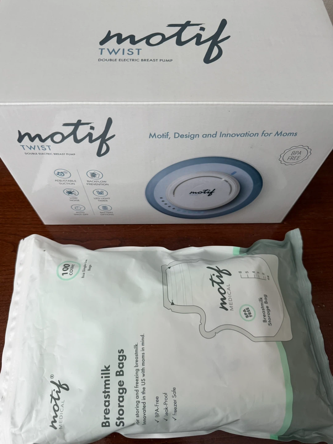 Motif Twist Double Electric Breast Pump